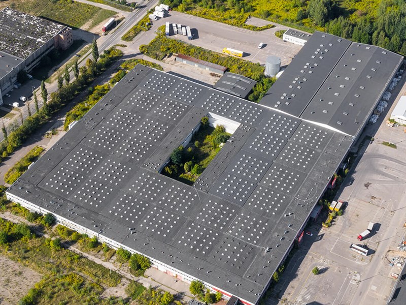 Werner Roofing completes large commercial roofing projects