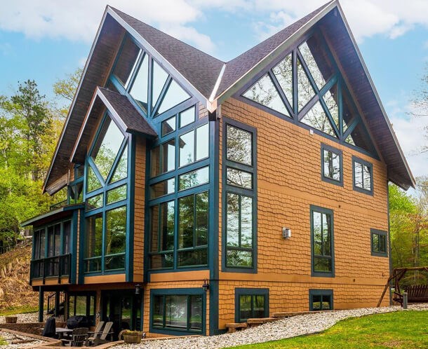 Werner Roofing performs a roof upgrade on a Michigan home