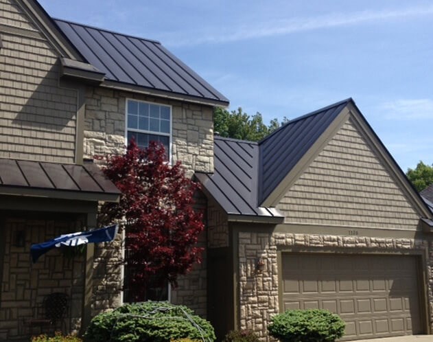 Werner Roofing's metal roofing project in Michigan