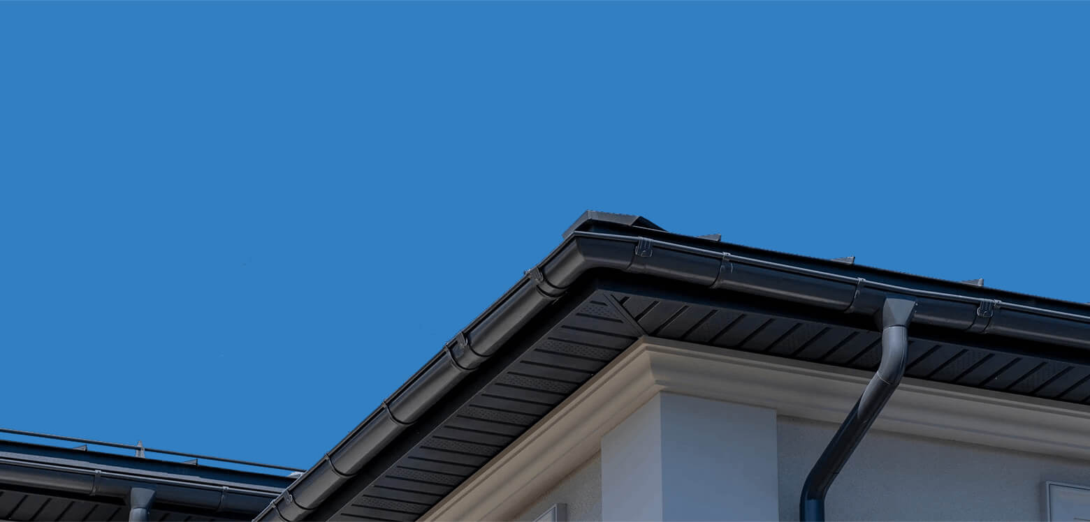 Gutters Shown On a Holland Home
