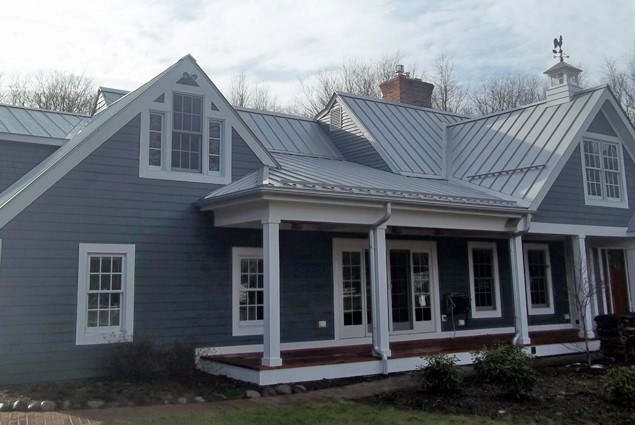 Standing Seam Metal Roof Installation