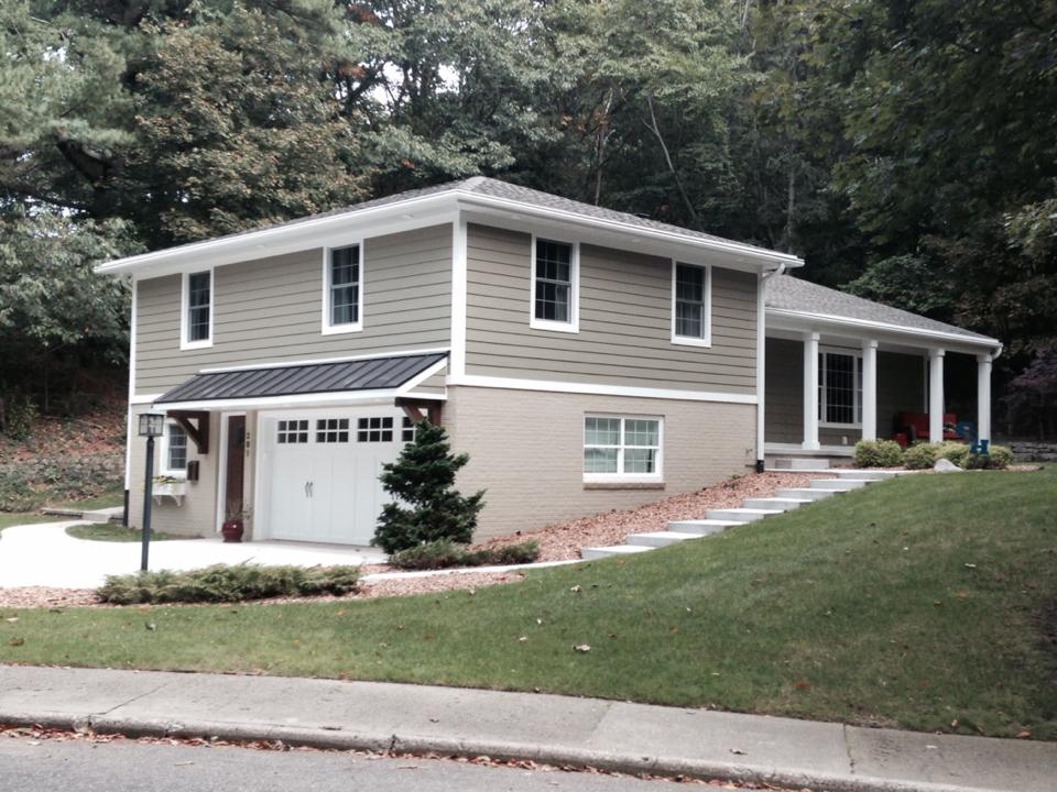 example of pyramid style roof