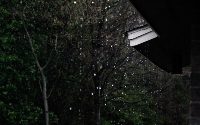 raindrops on roof