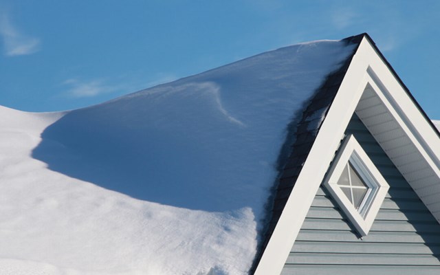 roof repair in winter