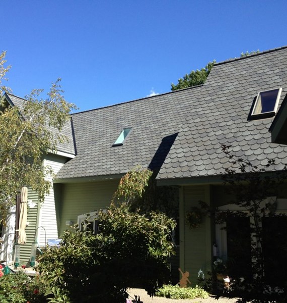 Skylights installed on a residential home in Michigan