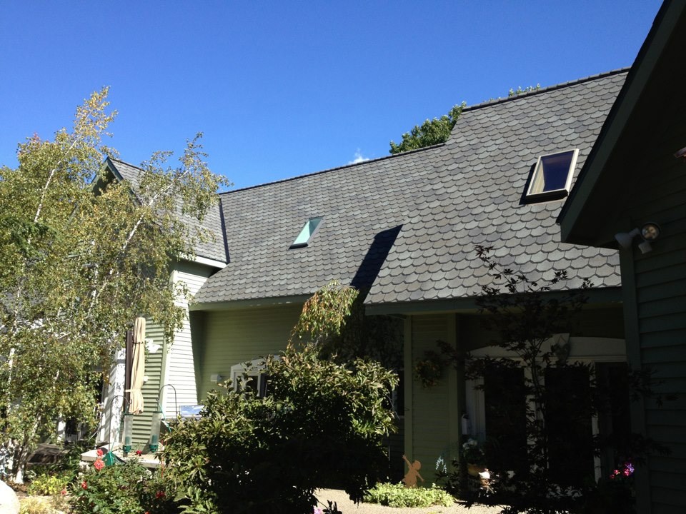 Skylights installed on a residential home in Michigan
