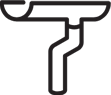 Gutter services icon