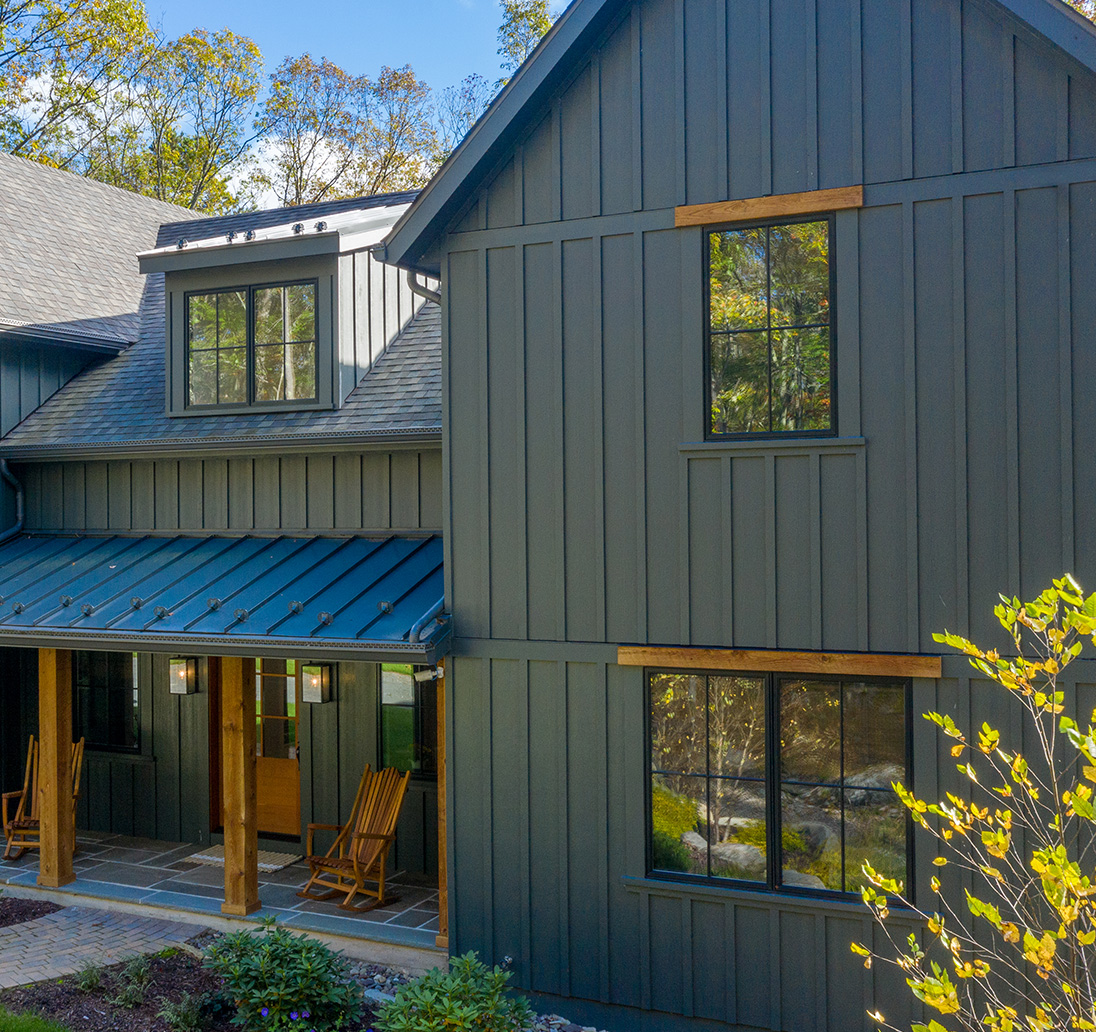 Fiber Cement siding on a Michigan home