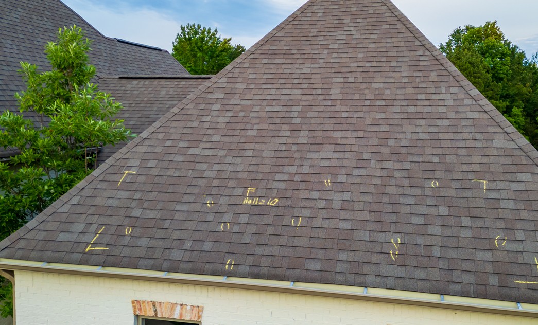 home in Michigan needing roof leak repair