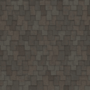 Brown roof shingles color swatch