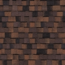 Black roof shingles swatch