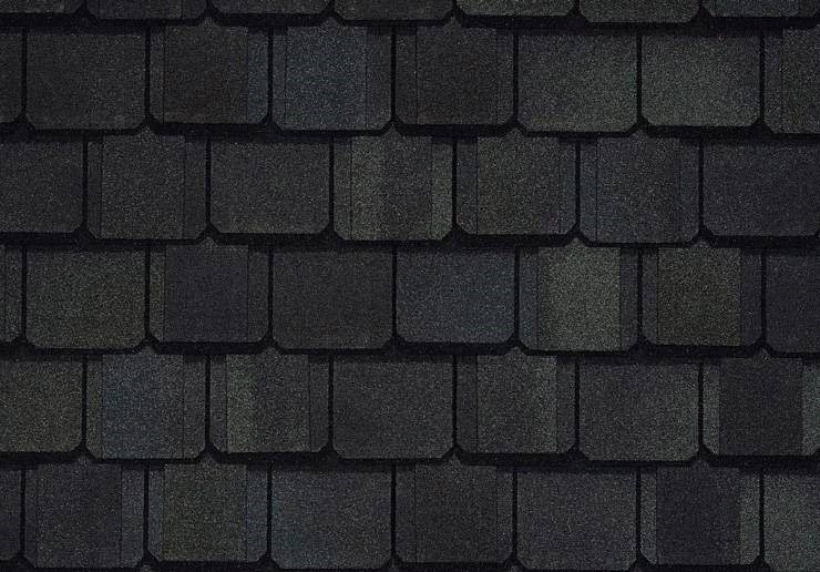 Luxury asphalt roofing shingles