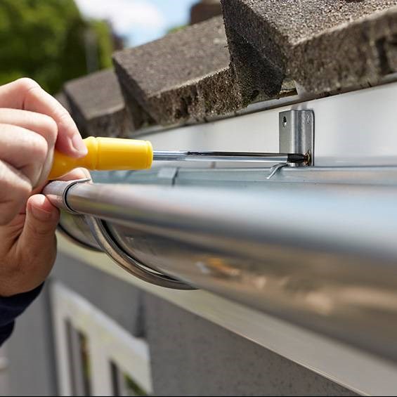 Gutter repair and sealing
